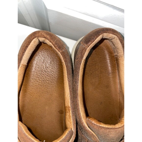 Frye Brown Leather Flats - Picture 7 of 11